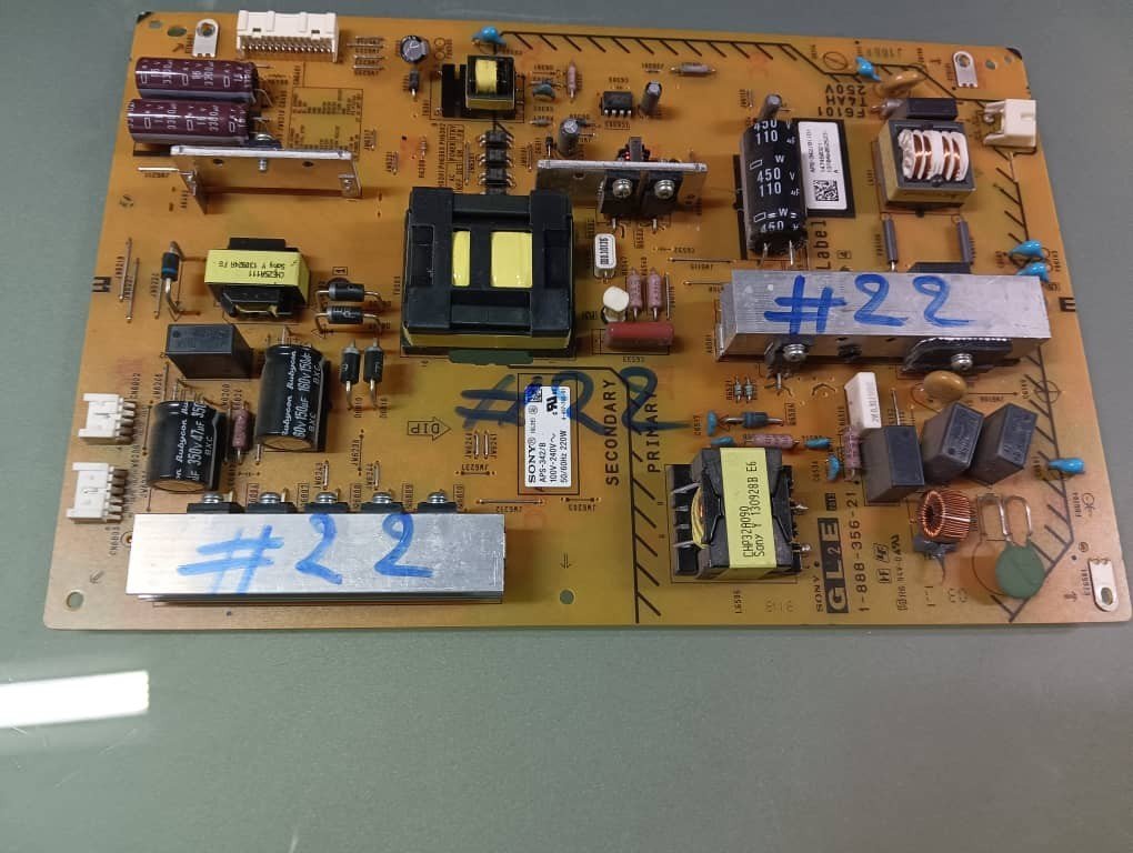 Carte d'alimentation TV 1-888-356-21/31  APS-342/B, Compatible avec Sony  55 Pouces