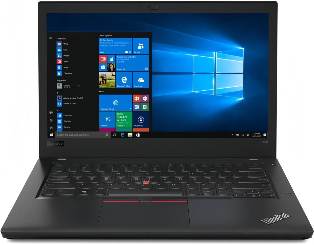 Lenovo ThinkPad T480 i5-7300U 8Go RAM 128GB SSD