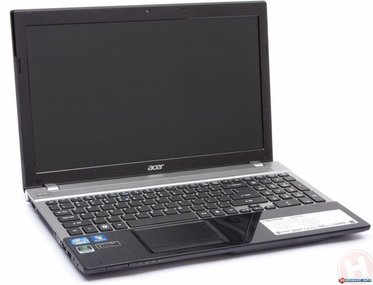 PC ACER Aspire V3-571  Intel(R) Core(TM) i5- 500 GB HDD -4 GB RAM