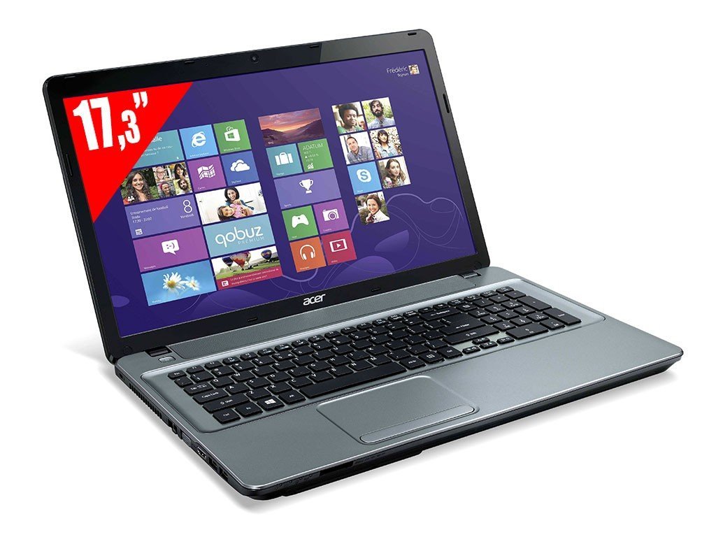 Acer Aspire E1-771G Intel Core i5-3230U @ 2,60GHz; 4 go ram ddr3, 500 gb hdd, 17,3 pouce hd; GeForce 710M