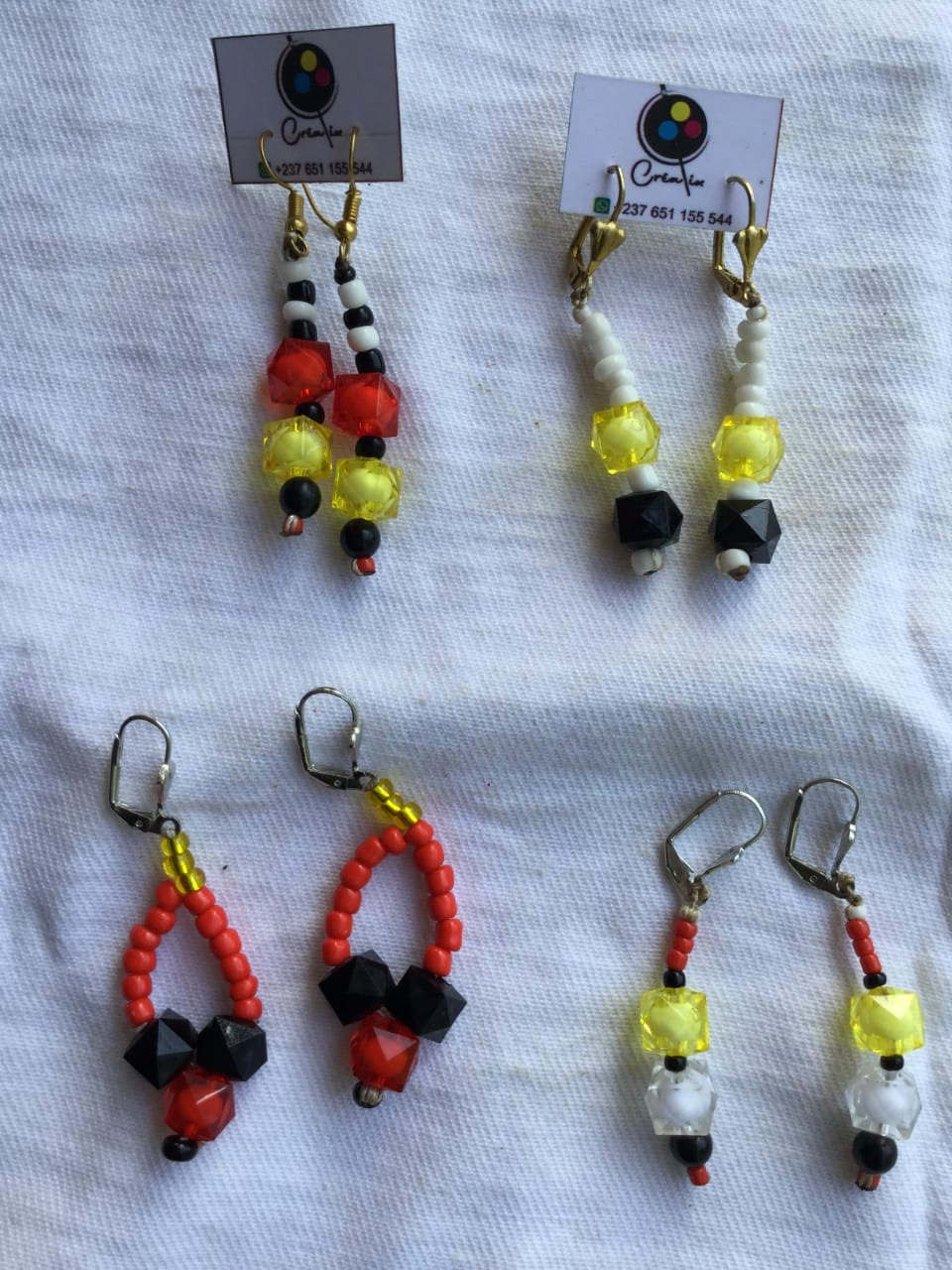 Boucles d’oreilles fermoir fermé