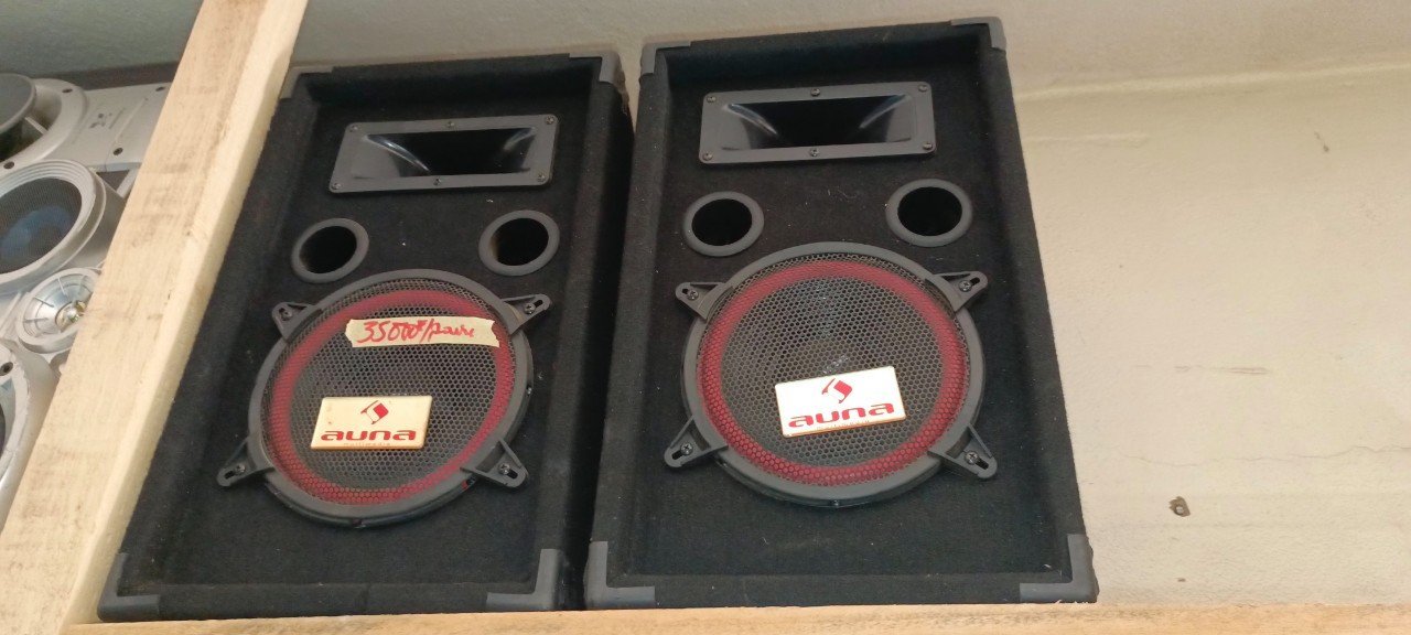 PAIRE DE BAFFLES AUNA 500 Watt CHACUN 