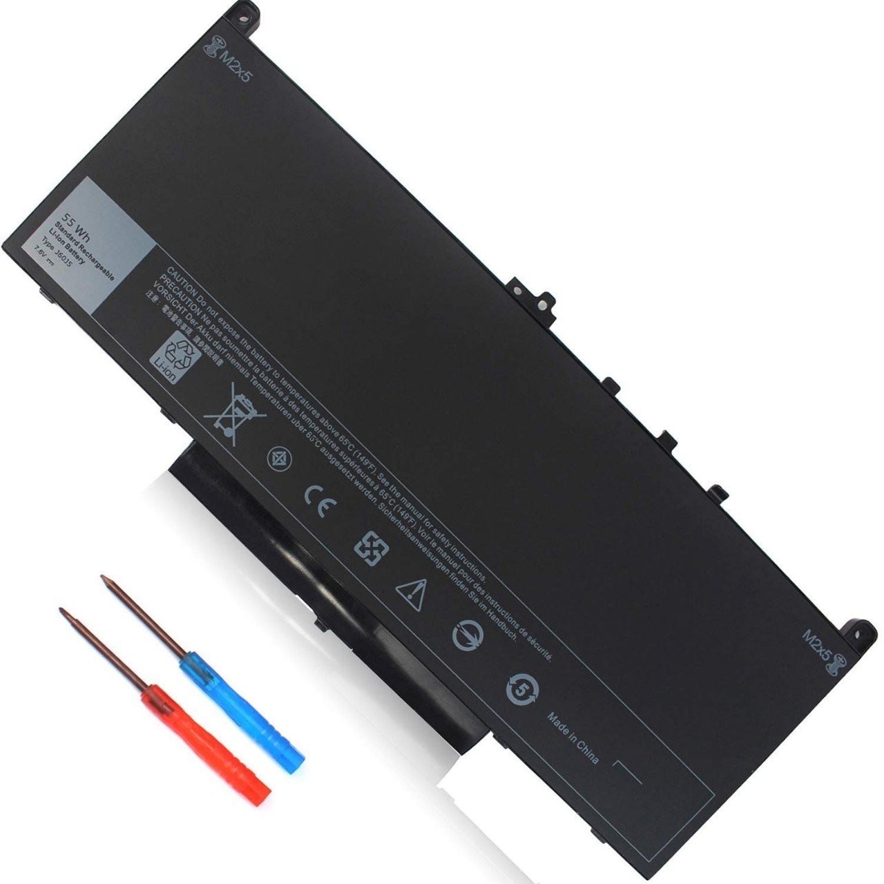 DELL J60J5 BATTERIE ORDINATEUR PORTABLE POUR LAPTOPS DELL Latitude 7470 / Latitude E7270 / latitude 7270 / latitude e7470 / Dell Latitude E7270 / P26S001 Dell Latitude E7470 / R1V85 / 451-BBSX / 451-BBSY 