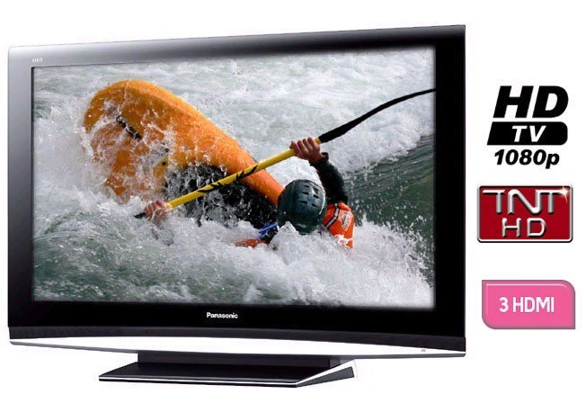 Téléviseur numérique Panasonic TH-46PZA8E - Classe de diagonale 46  téléviseur plasma - 1080p  