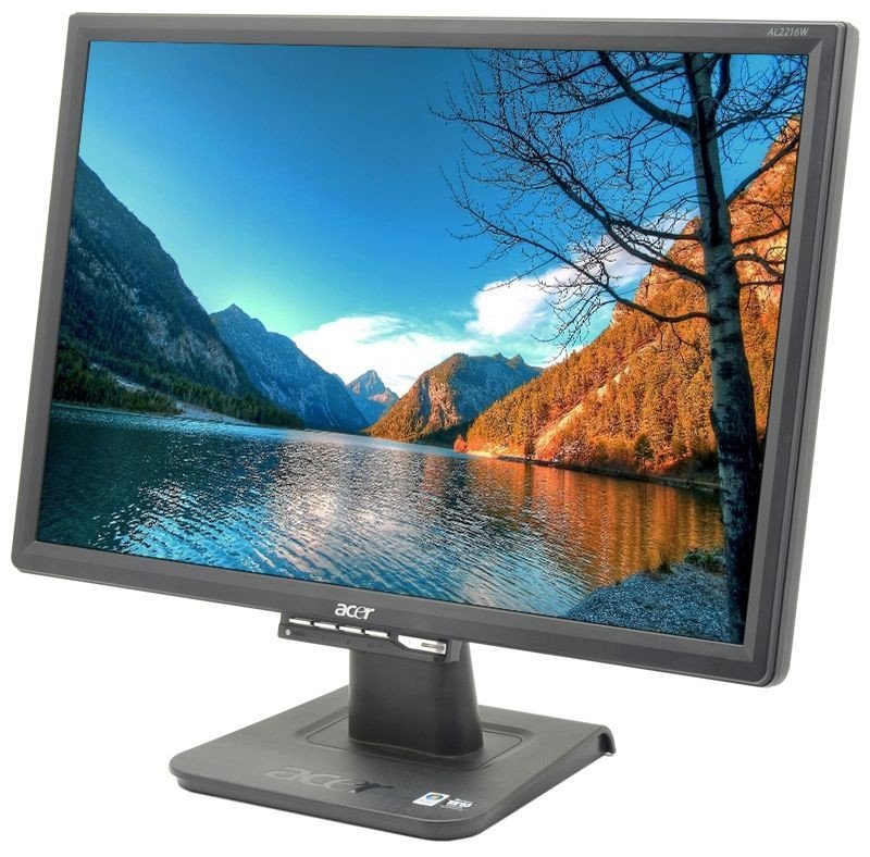 Ecran Ordinateur ACER al2216w  resolution 22  pouces taille  (56 cm) 1680 x 1050 pixels VGA
