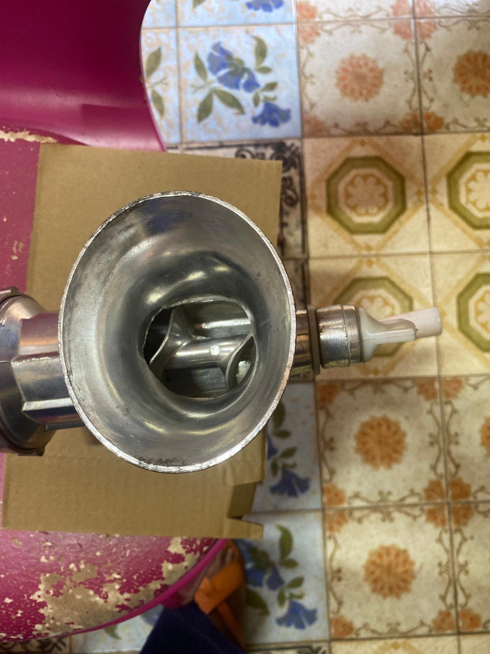 Hachoir à viande en acier inoxydable