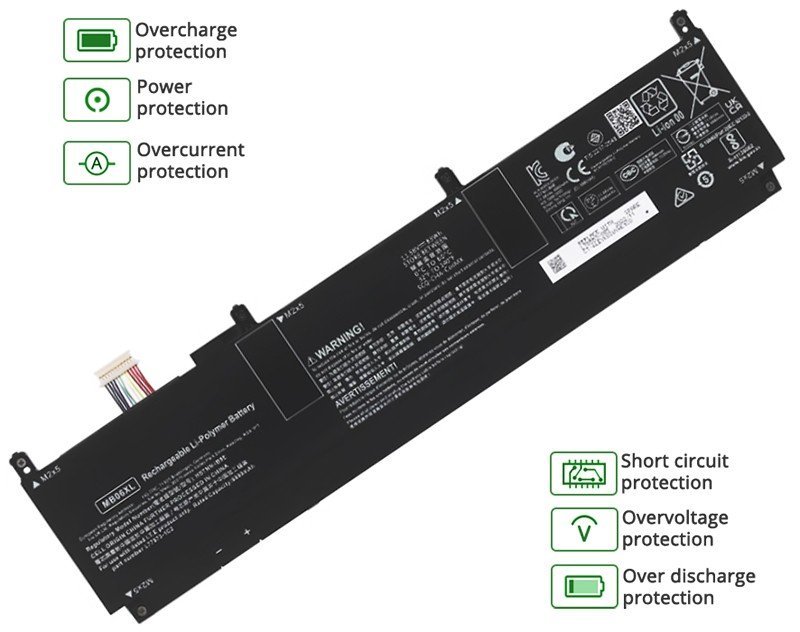 Batterie ordinateur portable Pour HP MB06XL 11.58V 83Wh 6880mAh 