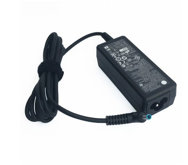 CHARGEUR HP Original 65W 19.5v 2.31 petit bout bleu pour ordinateur portable