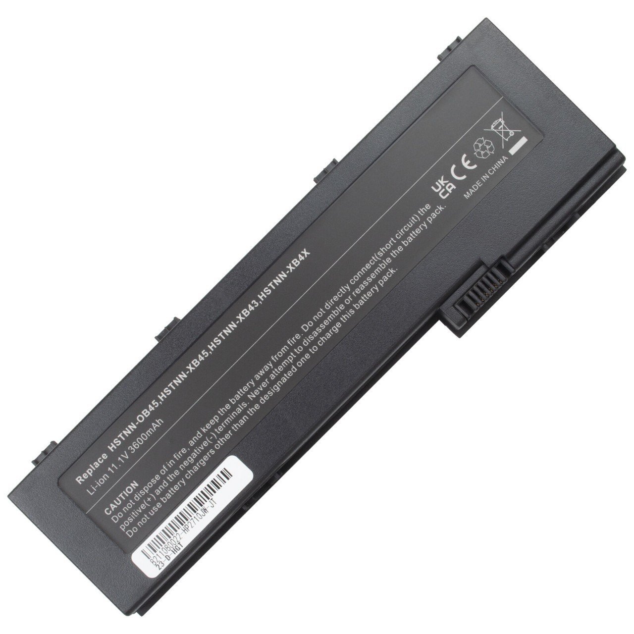 BATTERIE ORDINATEUR PORTABLE - 0TO6XL POUR LAPTOPS HP 2740P; HP EliteBook 2730p; EliteBook 2740p;2760P; Business Notebook 2760P; 0T06; 436426-311; 436426-351; 443156-001; 454668-001; AH547AA; HSTNN-CB45; HSTNN-OB45