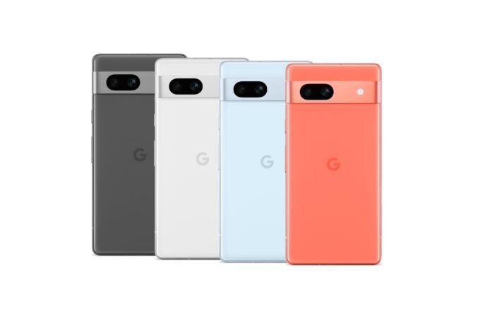 Google pixel 7a; 6,1 pouces; 128go/8 go ram; 4 385 mAh; garantie 6 mois