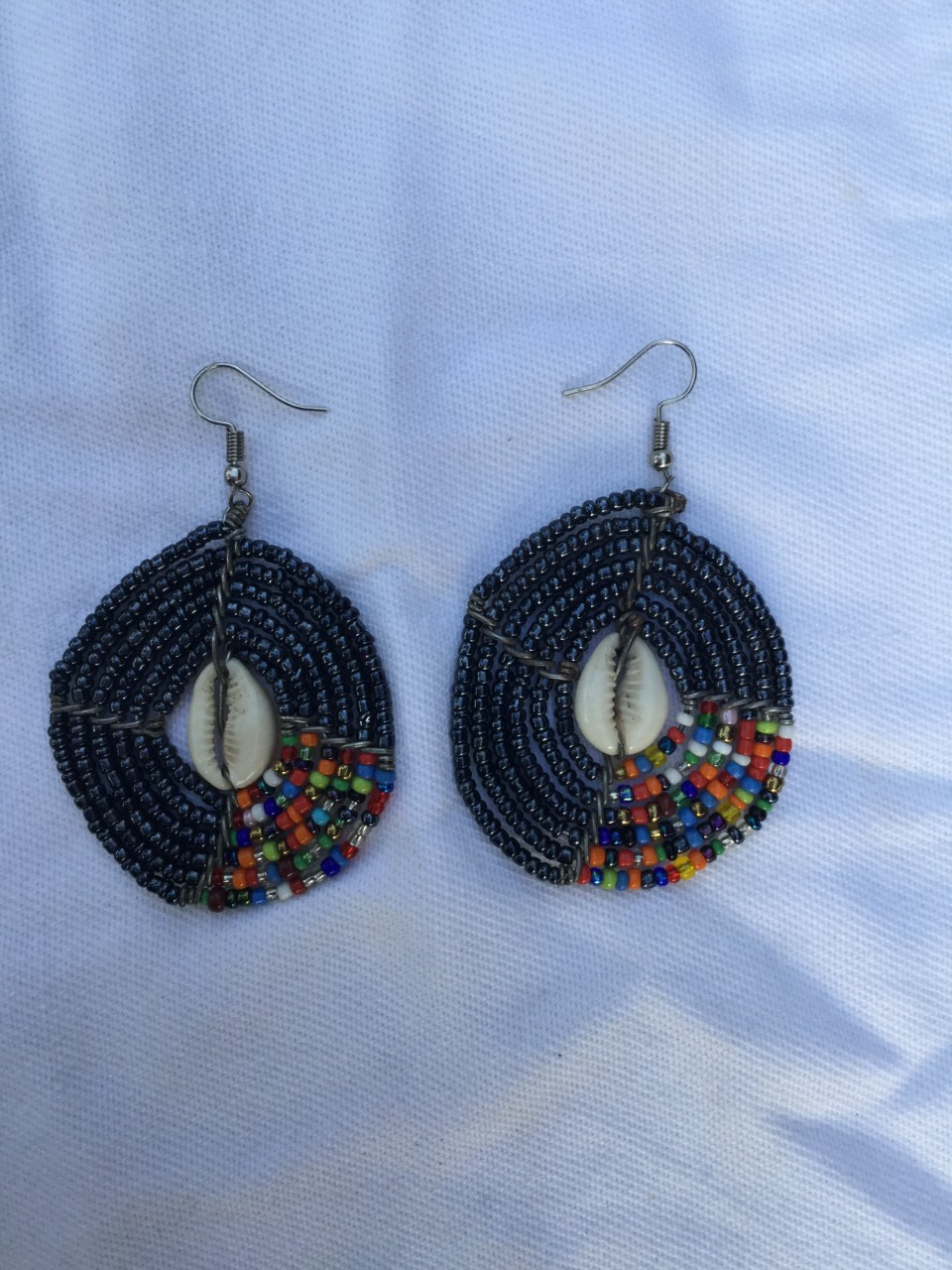 Image du produit Boucles d'oreilles Massaï multi couleur