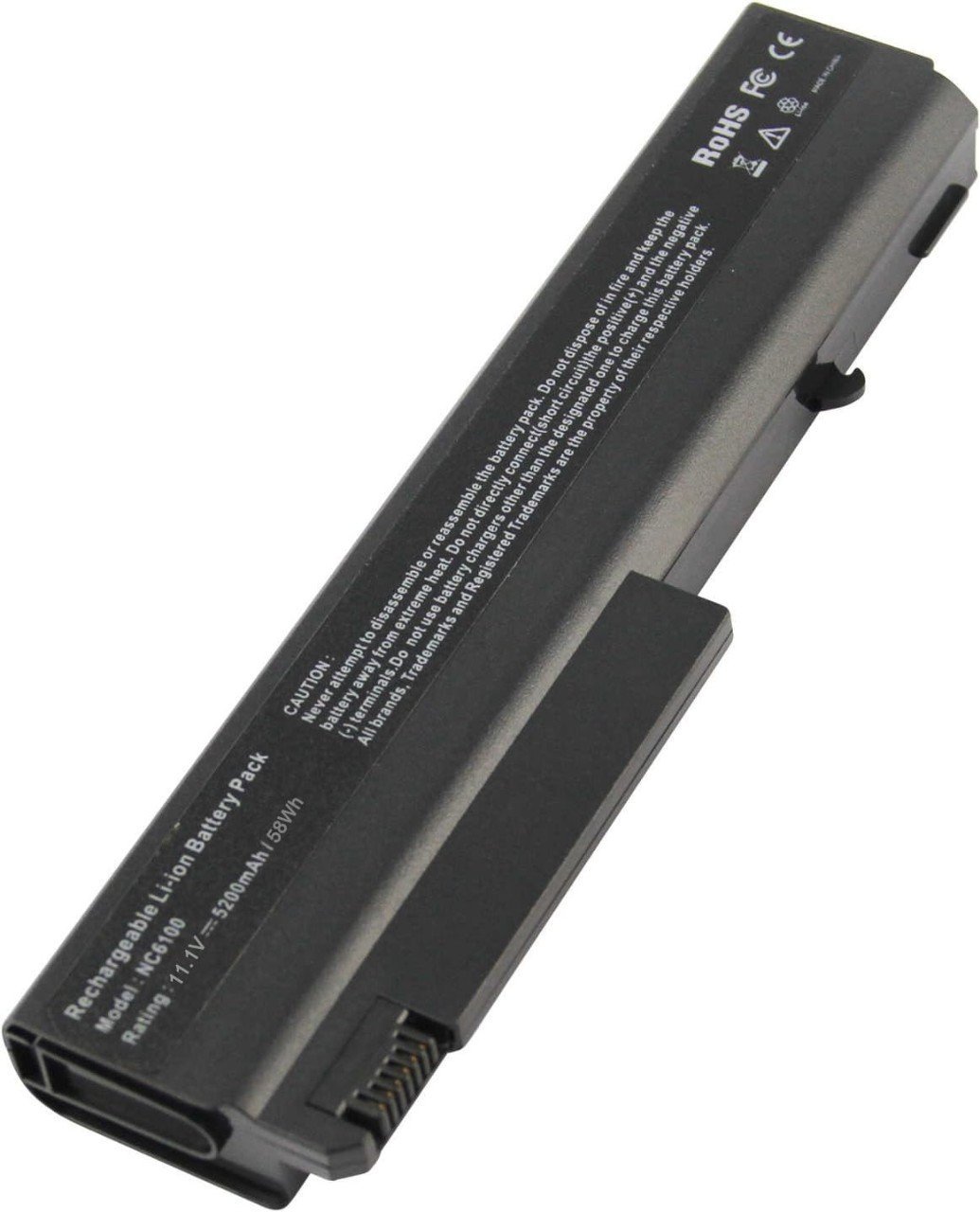 Batterie Lenovo NC6100  5200mAh 10.8V  pour HP Compaq Business Notebook 510b 6515b 6710b 6710s 6715b 6715s 6910p NC6100 NC6105 NC6110 NC6115 NC6120 NC6140 NC6200 NC6220 NC6230