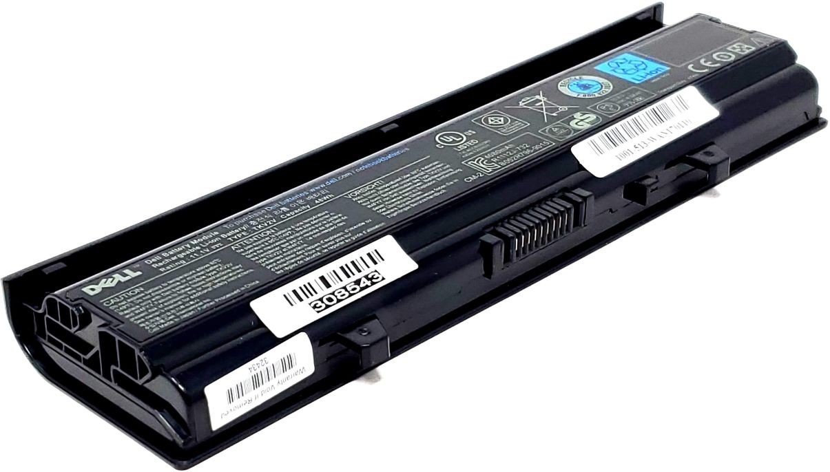 BATTERIE ORDINATEUR PORTABLE - TKV2V POUR LAPTOPS DELL Inspiron 14Z  / Inspiron 14V / Inspiron 14VR /  Inspiron M4010 /  Inspiron N4020 / Inspiron N4020D / W3FYY / 0KCFPM / 0M4RNN / 312-1231 / FMHC10 / KG9KY