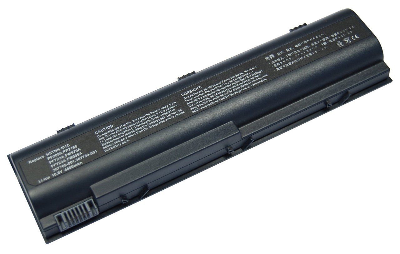 BATTERIE ORDINATEUR PORTABLE - HSTNN-DB10 POUR LAPTOPS HP DV1000; HP COMPAQ Pavilion dv4200; Pavilion dv4201EA; Pavilion dv4202EA; Pavilion dv4203EA; Pavilion dv4204EA; HSTNN-DB17; HSTNN-IB09; HSTNN-IB10; HSTNN-IB17; HSTNN-LB09; HSTNN-LB17; HSTNN-MB09; HSTNN-MB10; HSTNN-OB17