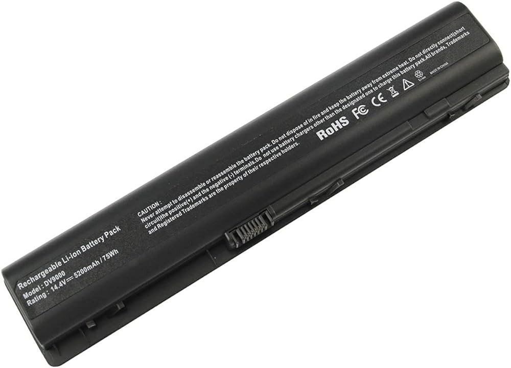 BATTERIE ORDINATEUR PORTABLE - HSTNN-IB33 POUR LAPTOPS HP DV9000; HP Pavilion dv9000EA; Pavilion dv9000 Series; Pavilion dv9000T; Pavilion dv9000Z; Pavilion dv9001EA; Pavilion dv9001TX; Pavilion dv9001XX; Pavilion dv9002EA; HSTNN-IB34; HSTNN-Q21C; HSTNN-UB33