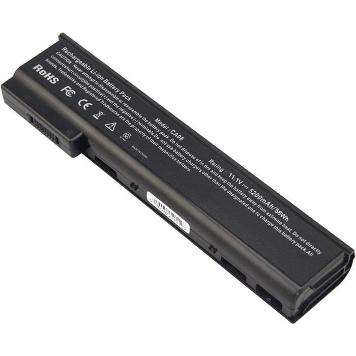 BATTERIE ORDINATEUR PORTABLE HP CA06 POUR LAPTOPS HP ProBook 640 G0