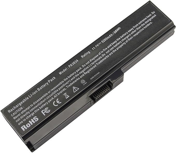 PA3634U-1BRS - BATTERIE ORDINATEUR PORTABLE POUR LAPTOPS TOSHIBA Satellite C650; TOSHIBA Satellite C650D; TOSHIBA Satellite C655; TOSHIBA Satellite C655D; TOSHIBA Satellite C660D; TOSHIBA Satellite L515; PA3634U-1BAS; PA3635U-1BAM; PA3635U-1BRM