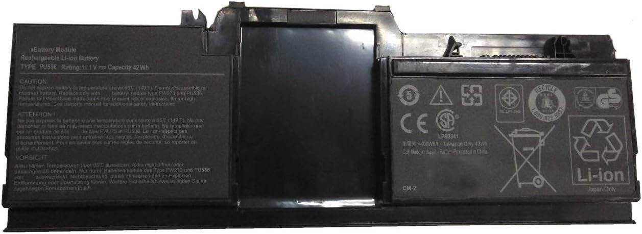 Dell PU536 Batterie Ordinateur Portable Pour Laptops Dell Latitude XT XT1 XT2 PP12S Tablet Series Notebook 