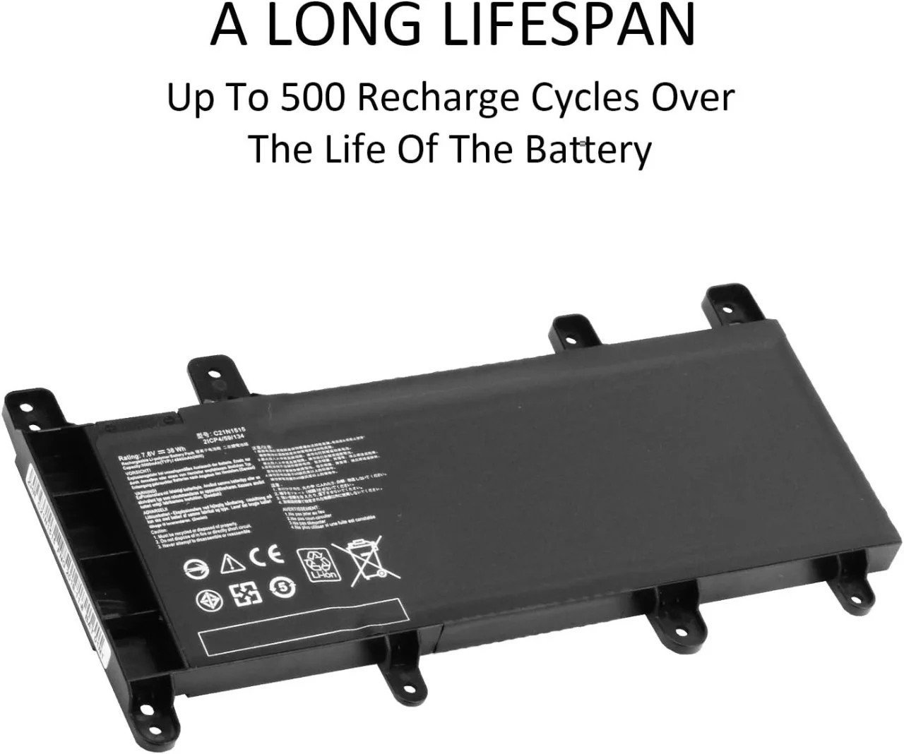 Batterie ASUS C21N1515; C21NI515; 2ICP4/59/134