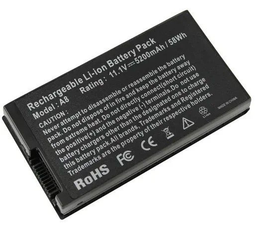 Batterie ASUS A32-A8, A8TL751, B991205, A72DY, A8