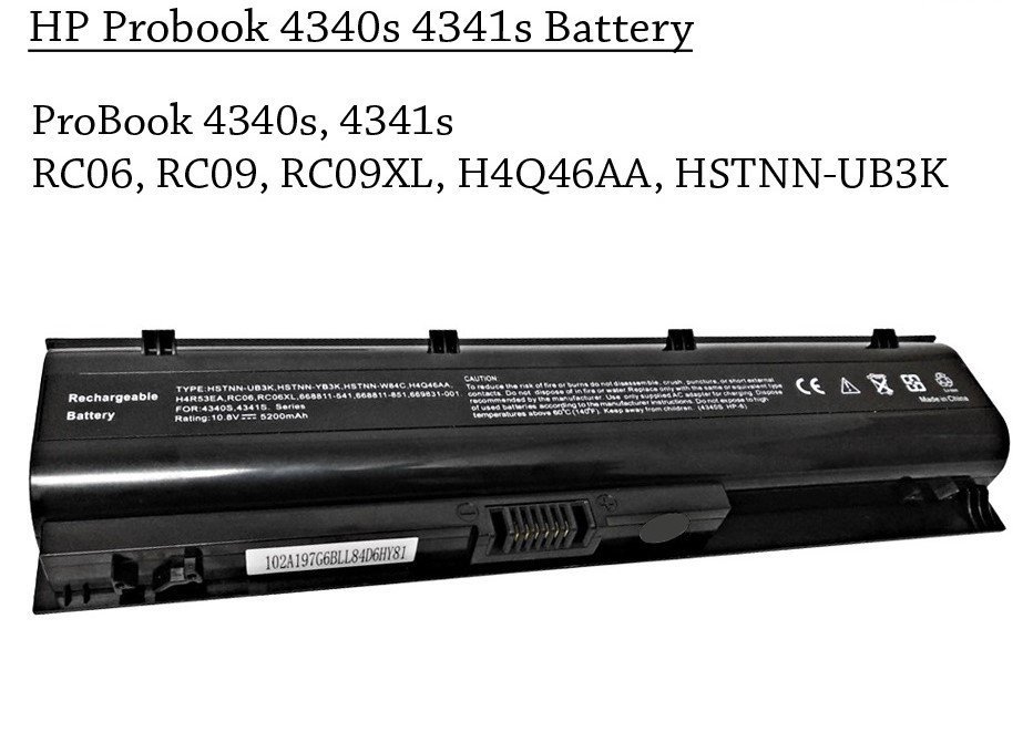 HP RC06XL ProBook 4340 4341