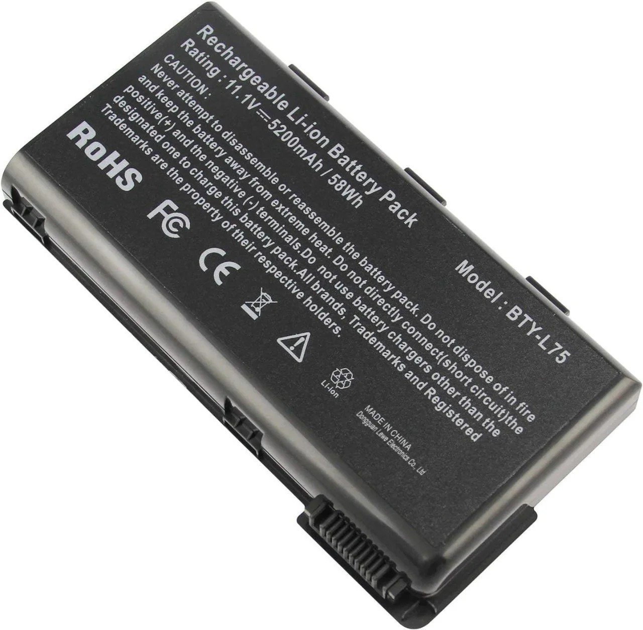 Batterie MSI BTY-L75, BTY-L74, 957-173XXP-101