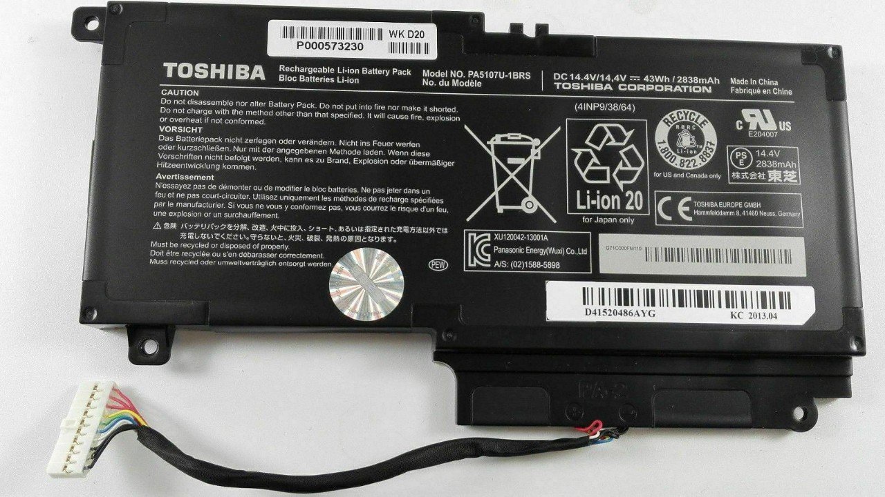 Toshiba PA5107U-1BRS Satellite P55 S55