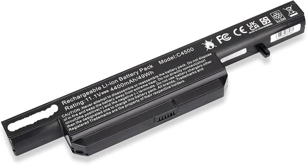 Batterie Clevo C4500BAT-6, 6-87-C480S-4P4, C4500