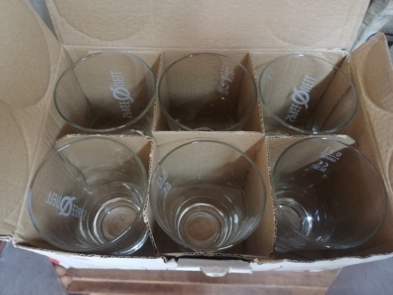 VERRE DE TABLE RASTAL - 6 Verres