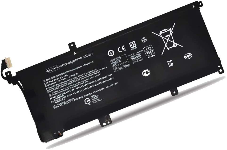 BATTERIE ORDINATEUR PORTABLE - MB04XL POUR LAPTOPS HP ENVY x360 15-aq; 15-ar; 15-AQ005NA; 15-AQ100; 15-AQ101NG; 15-AQ102NG; MBO4XL; HSTNN-UB6X; 843538-541; 844204-850; TPN-W119 