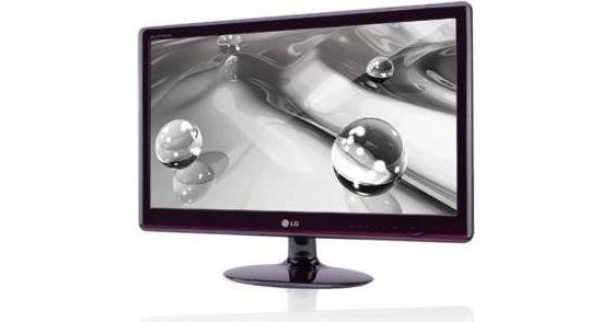  Moniteur LG  FLATRON E2750VV de 27 '' pouces  de couleur noire
