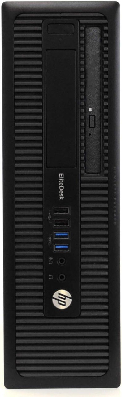 HP EliteDesk 800 G1 SFF Ordinateur de bureau professionnel haute performance, Intel Quad Core i5-4590 jusqu'à 3,7 GHz, 8 Go de RAM, HHD 500 Go (démarrage), DVD, Windows 10
