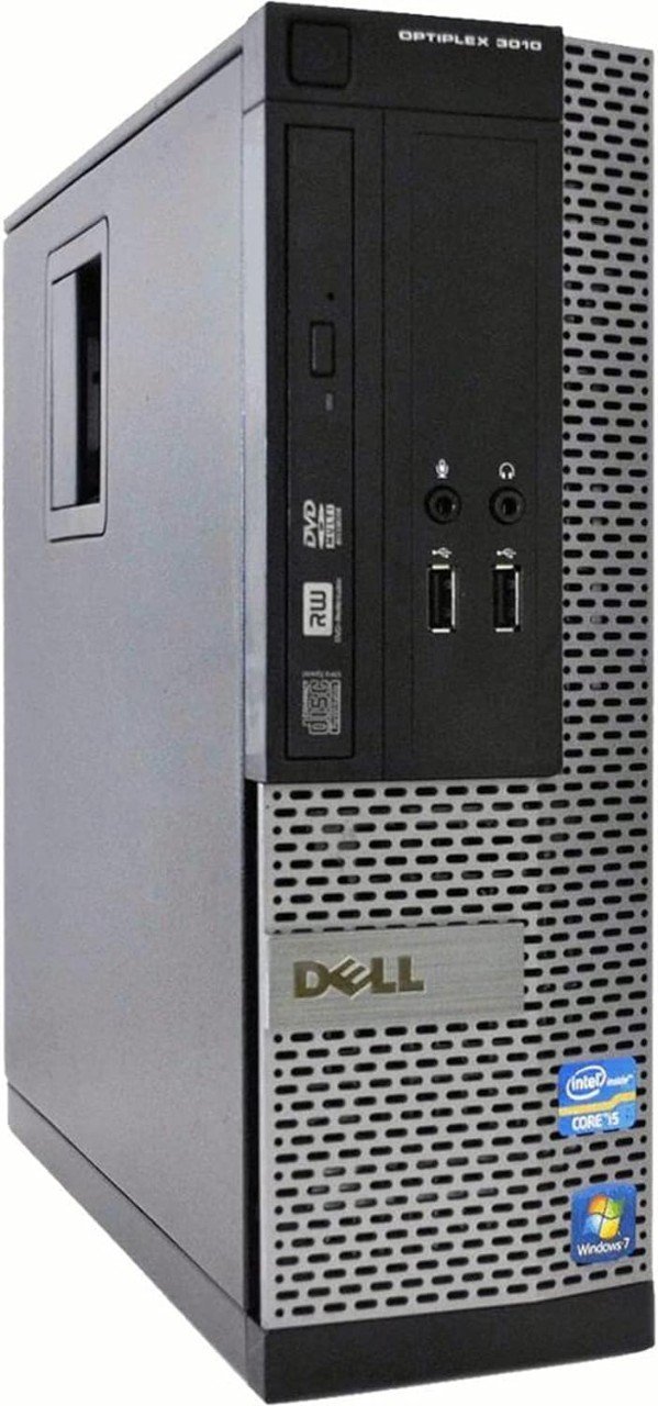 Dell OptiPlex 3010 SFF, Intel Core i5 3,20 GHz, 4 Go de RAM SSD de 128 Go, DVD, HDMI, Windows 10 Pro