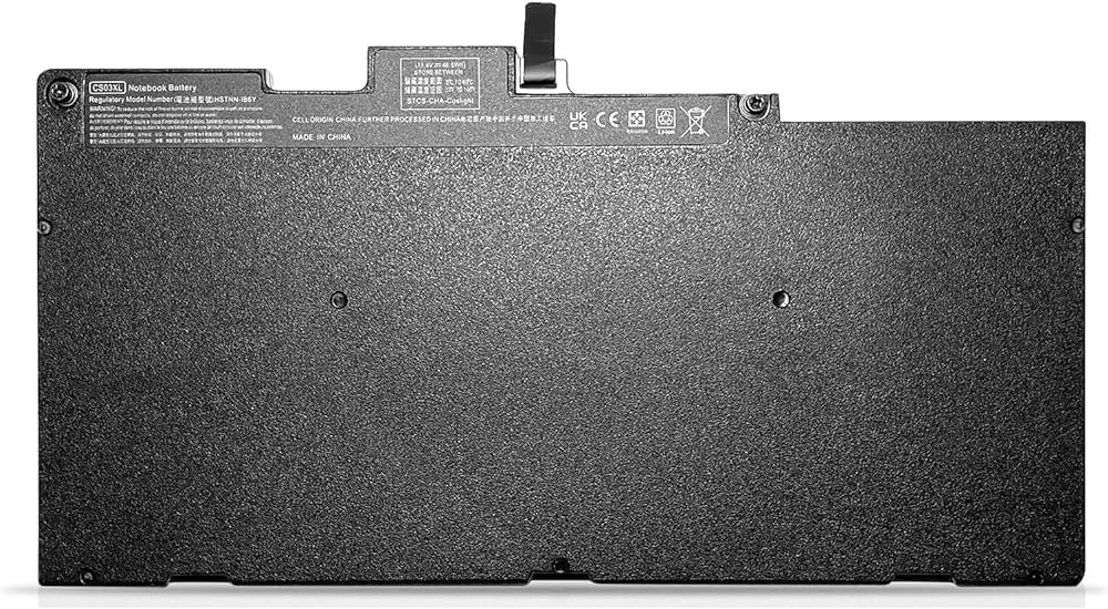 HP CS03XL BATTERIE ORDINATEUR PORTABLE POUR LAPTOPS HP EliteBook 848 G3; HP EliteBook 755 G3; HP EliteBook 850 G3; HP EliteBook 840 G3; HP ZBook 15U G3 Mobile Workstation; HP EliteBook 745 G3; CS03; CSO3; CSO3X