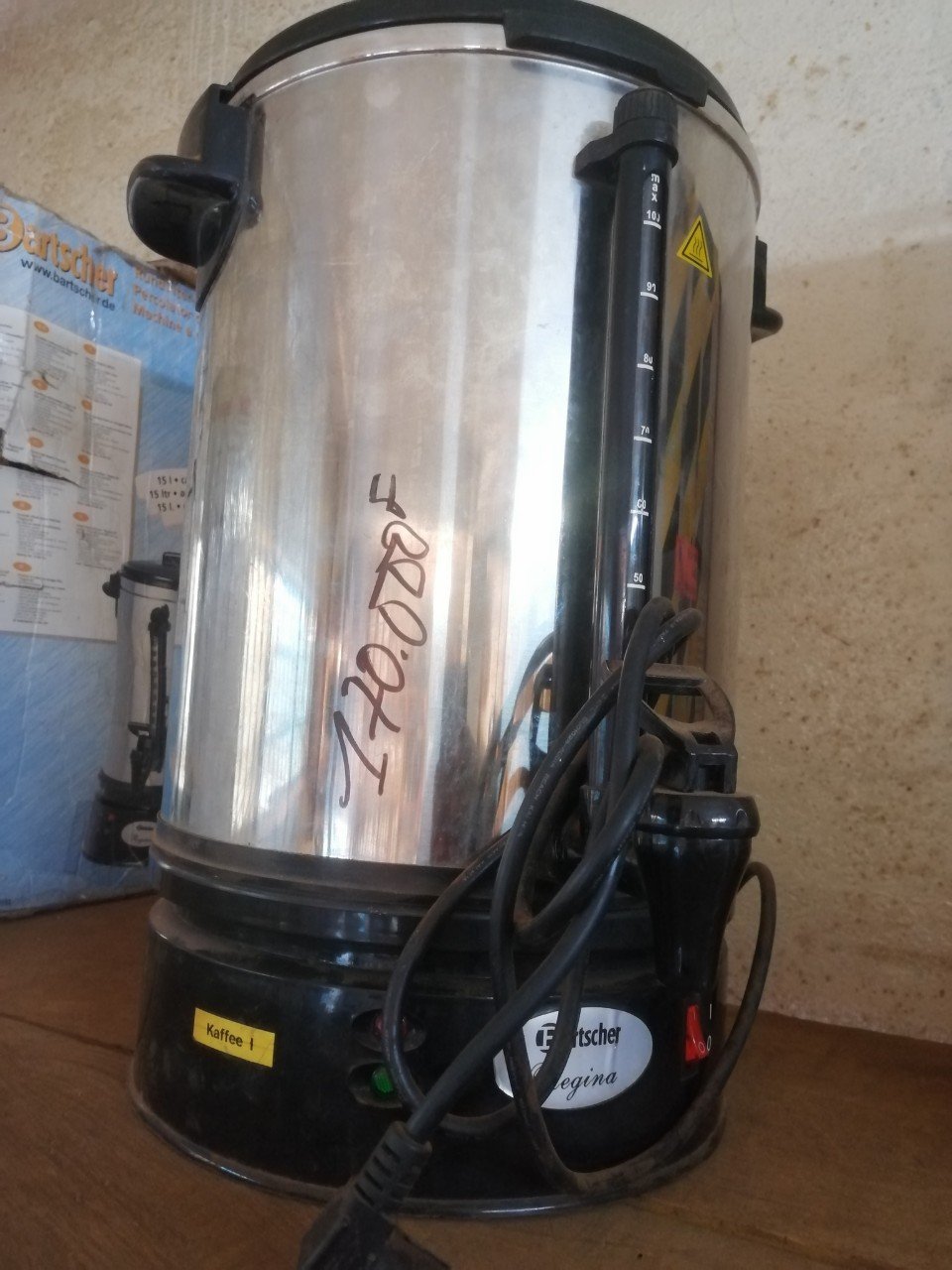 MACHINE A CAFE -  BARTSCHER REGINA ND100