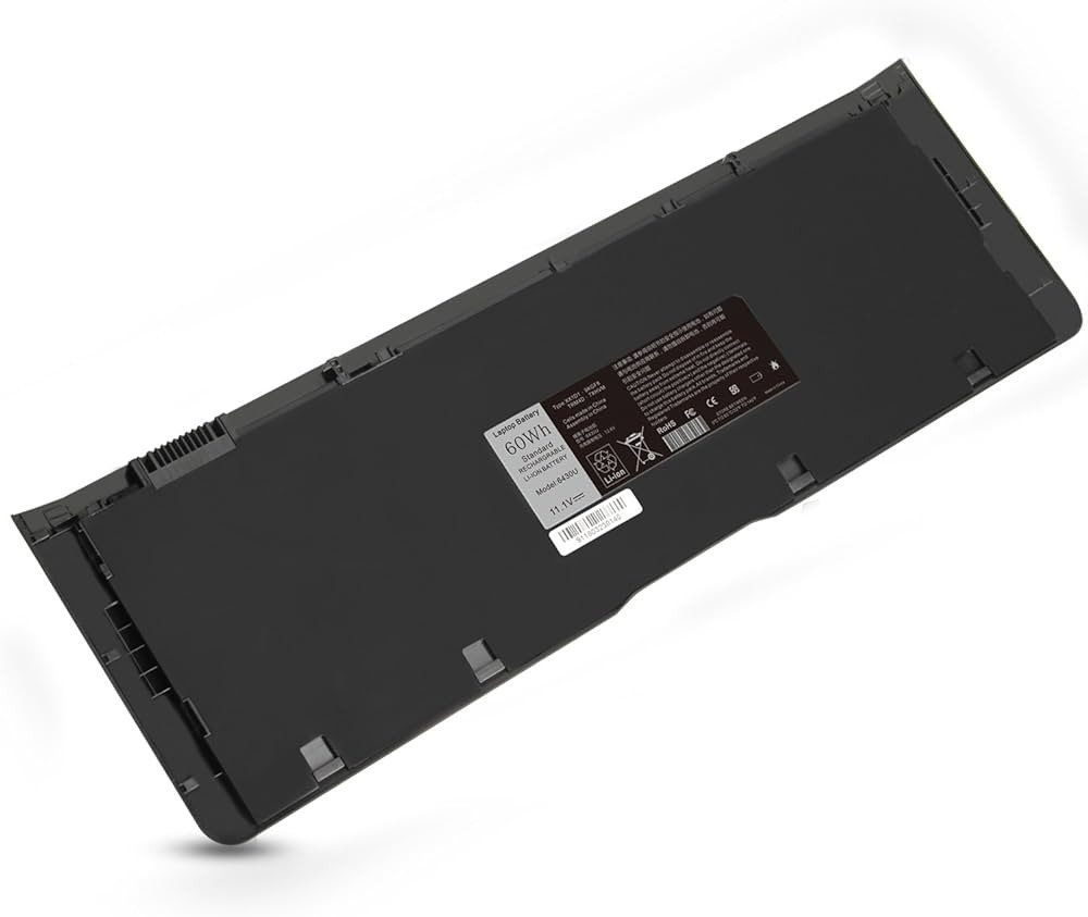BATTERIE ORDINATEUR PORTABLE - 7HRJW POUR LAPTOPS DELL Latitude E6430U / E6510U Ultrabook Series / 7XHVM / 9KGF8 / TRM4D / XX1D1