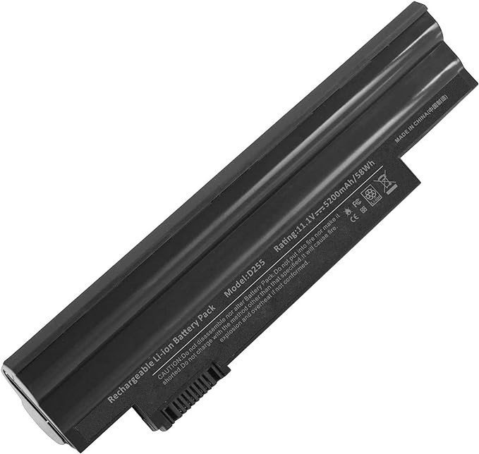 BATTERIE ORDINATEUR PORTABLE - AL10A31 POUR LAPTOPS ACER Aspire One D255  Aspire One 722-0472  Aspire One AO722  Aspire One AO722-BZ848  Aspire One AOD255-1134  AL10B31 / AL10G31 / BT.00303.022 