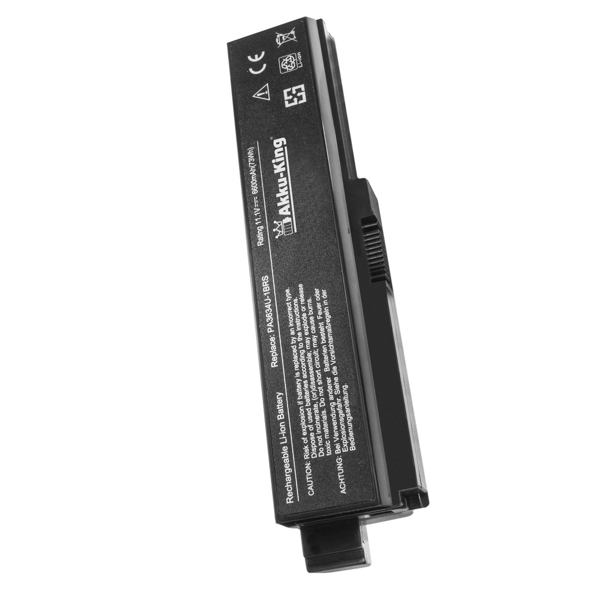 PA3634U-1BAS - BATTERIE ORDINATEUR PORTABLE POUR LAPTOPS TOSHIBA Satellite C650; TOSHIBA Satellite C650D; TOSHIBA Satellite C655; TOSHIBA Satellite C655D; TOSHIBA Satellite C660D; TOSHIBA Satellite L515; PA3634U-1BRS; PA3635U-1BAM; PA3635U-1BRM