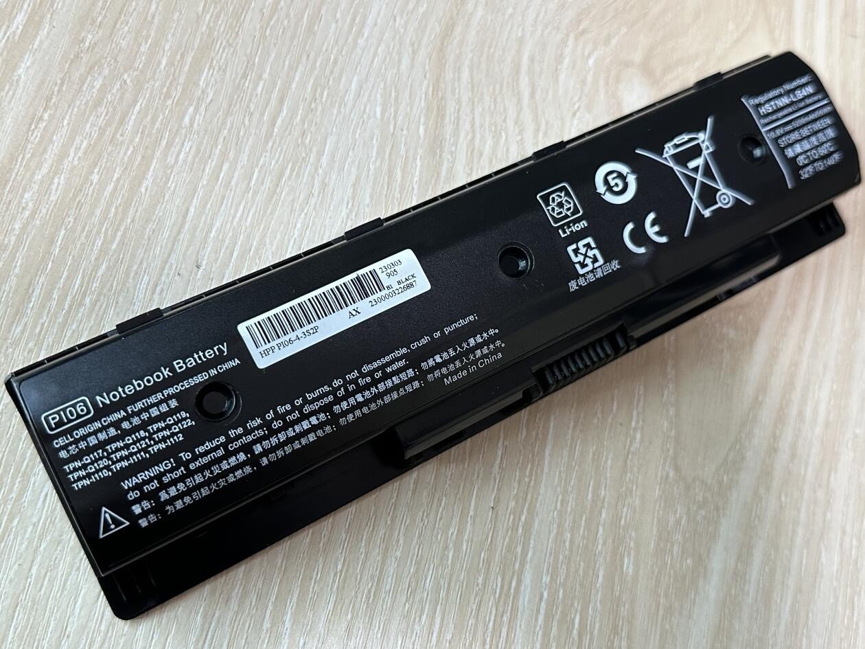 BATTERIE ORDINATEUR PORTABLE - PI06 POUR LAPTOPS HP Envy 14; Envy; 14 Touch - Envy; 14t-Envy; 14z-Envy; 15-Envy; 15 Touch-Envy; 15t-Envy; 15zEnvy ;17ENVY; Pi06Xl; Pi09; Tpn-L110; Tpn-L111; Tpn-L112; Tpn-Q117