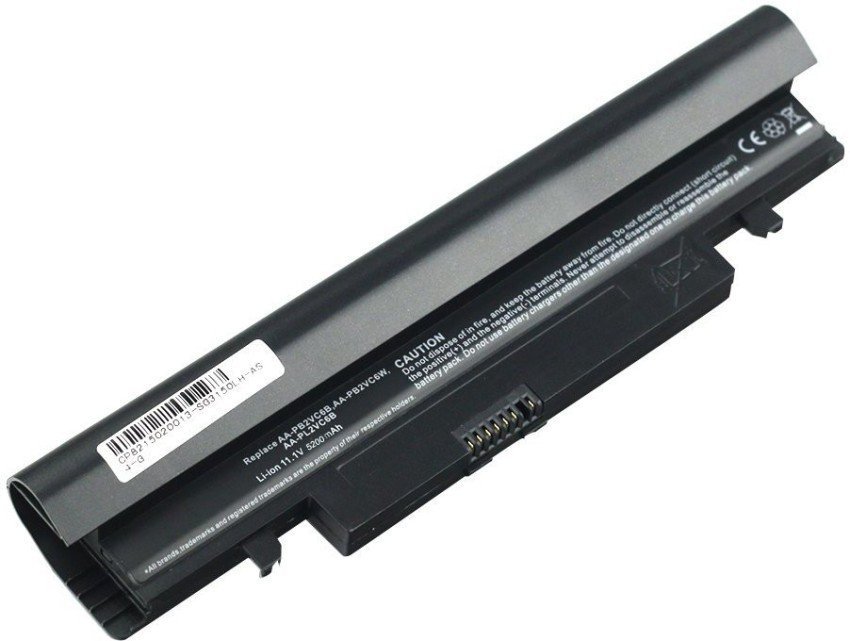 AA-PB2VC6B - BATTERIE ORDINATEUR PORTABLE POUR LAPTOPS SAMSUNG N150; Samsung  N143; Samsung N143P; Samsung N145; Samsung N145P; Samsung N148; Samsung N148P; AA-PB2VC6W; AA-PL2VC6B; AA-PL2VC6W; AA-PB2VC6W/B 