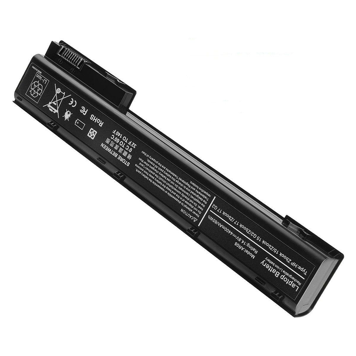HP AR08 BATTERIE ORDINATEUR PORTABLE POUR LAPTOPS HP ZBook 15 Series; HP ZBook 15 Mobile; HP ZBook 15 G1 Series; HP ZBook 17 G2 Series; HP ZBook 17 Mobile; AR08XL; HSTNN-DB4H; HSTNN-IB4H; HSTNN-IB4I