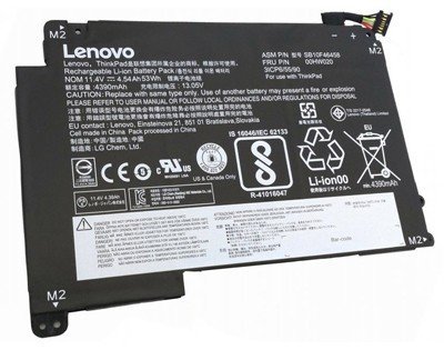 Batterie pour ordinateur portable Lenovo 00HW020 durable 4290mAH /53Wh
