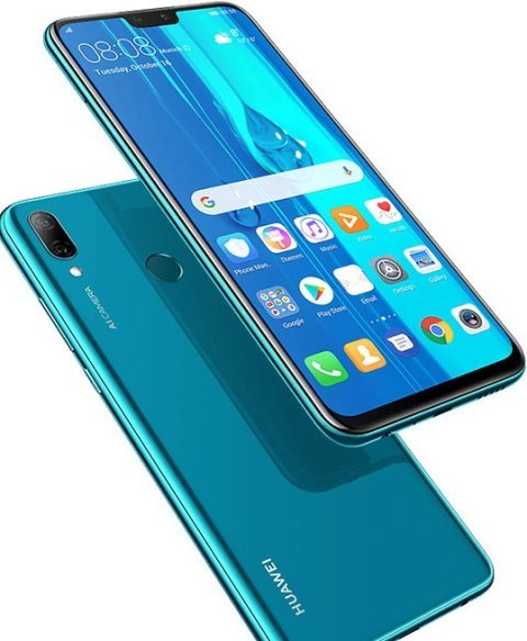 Image de l’offre promotionnelle Huawei Y9 2019 128GB / 6GB Dual SIM, Android 9.0, Taille D\'écran: 6.59, Double caméra 48+8+2 MP, Batterie de 4000mAh
