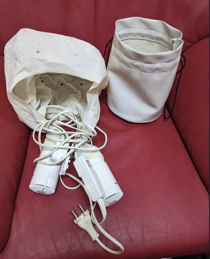 Casque séchoir à cheveux souple pour mise en plis