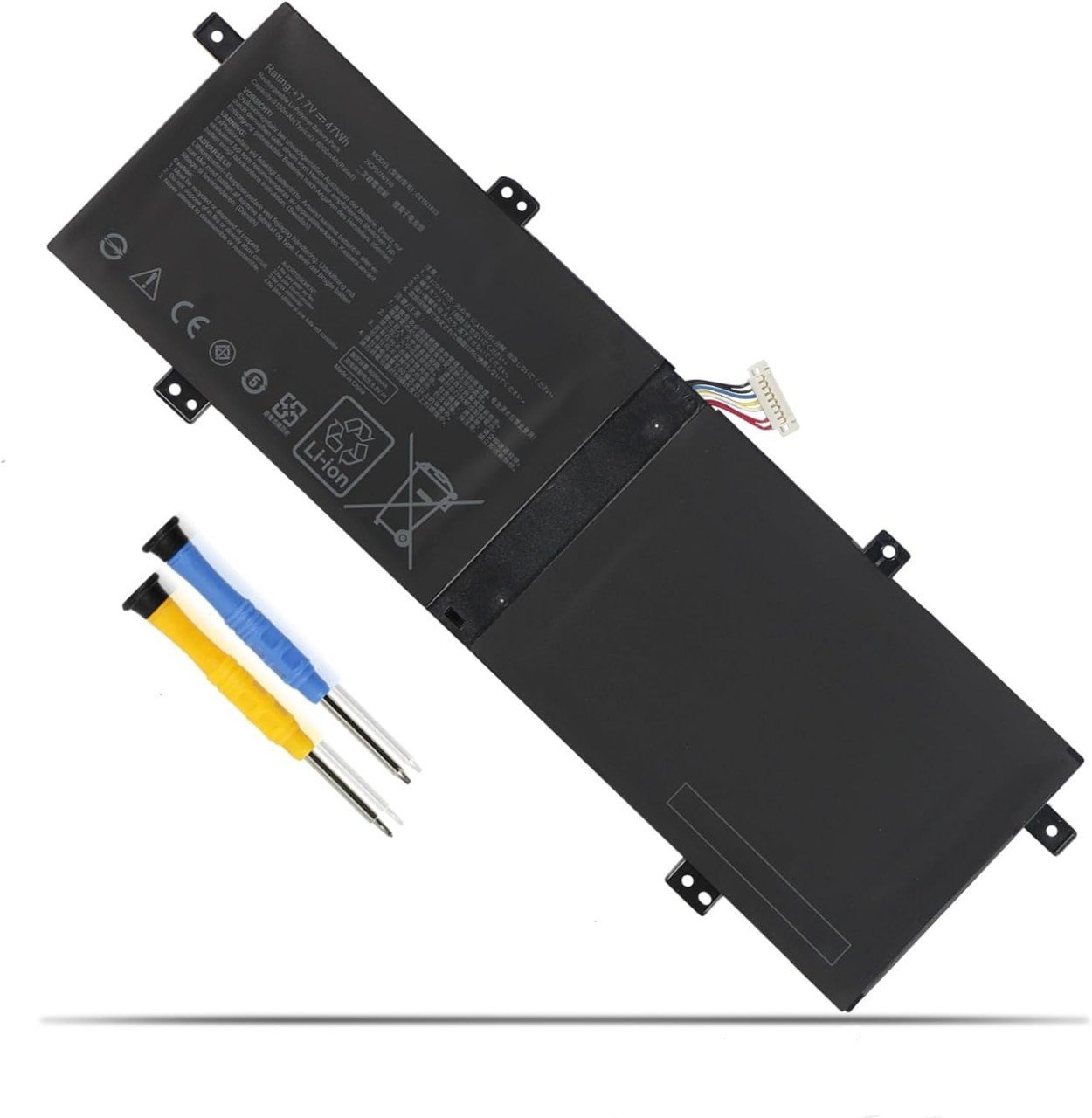 batterie Asus C21N1833 Batterie pour ASUS VivoBook S14 S431 S431F S431FA S431FL ZenBook 14 UM431 UM431D UM431DA UX431 UX431F UX431FA UX431FL UX431FN UX431DA X431FA X431FL S431FA-EB159T UM431DA-AM006T