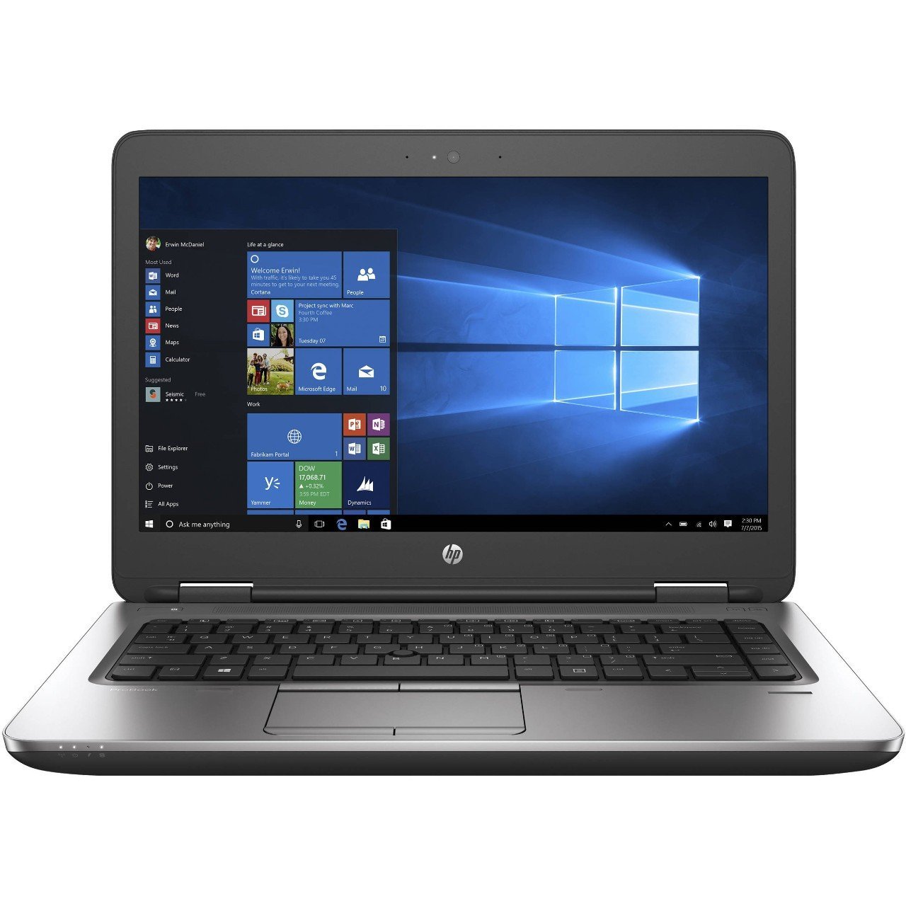 HP PROBOOK 650 G3, Intel Core i5-7300U CPU @ 2,60 GHz 2,71GHz (4cpu), 8192 MB, 500 GO HDD, 15 Pouces, 7ème génération, WINDOWS 11 PRO